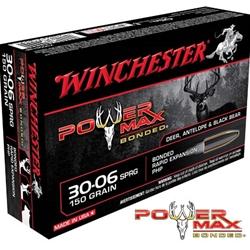 Winchester SuperX 30-06 Springfield 150Gr Power Max Bonded HP - 20 Rounds