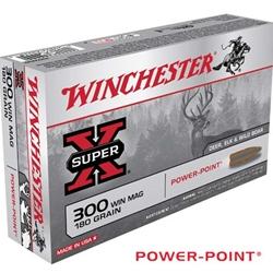 Winchester SuperX 300 Winchester Magnum 180Gr Power-Point 20 Rounds