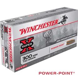 Winchester SuperX 300 WSM 150Gr Power-Point 20 Rounds
