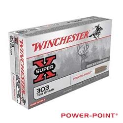 Winchester SuperX 303 British 180Gr Power-Point 20 Rounds