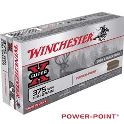 Winchester SuperX 375 Winchester 200Gr Power-Point 20 Rounds