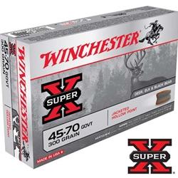 Winchester SuperX 45-70 Government 300Gr Jacketed Hollow Point 20 Rounds