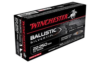 Winchester Supreme 22-250 55Gr Supreme Ballistic Silvertip 20 200 S.