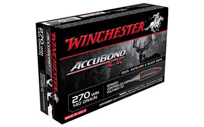 Winchester Supreme 270 Win 140Gr Nosler Accubond 20 200 S270CT