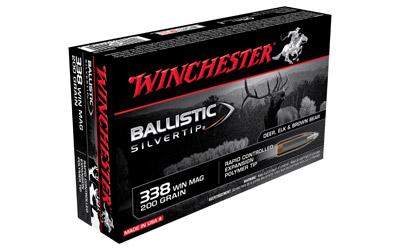 Winchester Supreme 338 Winchester 200Gr Supreme Ballistic Silvertip.