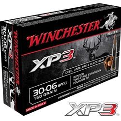 Winchester Supreme Elite 30-06 Springfield 150Gr XP3 Polymer Tip - 20 Rounds