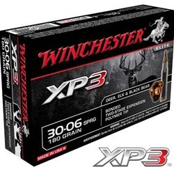 Winchester Supreme Elite 30-06 Springfield 180Gr XP3 Polymer Tip - 20 Rounds