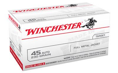 Winchester USA 45 ACP 230Gr Full Metal Jacket Value Pack 100 500 US.