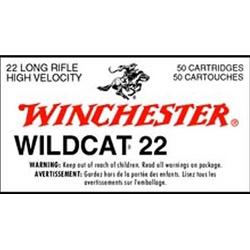 Winchester Wildcat 22LR 40gr Lead Round Nose 50 Rounds