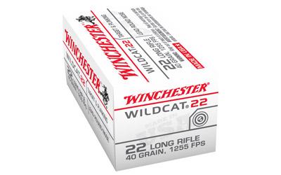Winchester Wildcat 22LR 40Gr Lead Round Nose 50 WW22LR