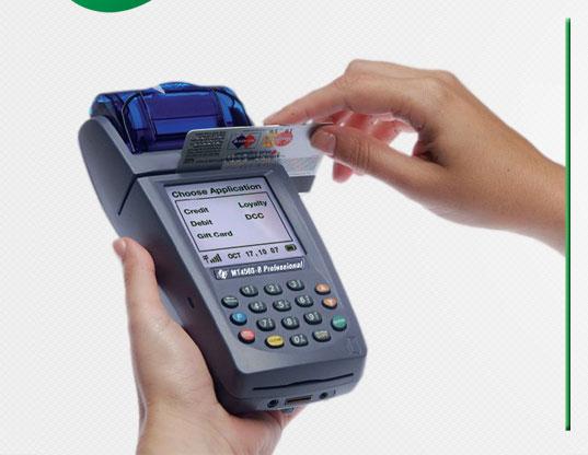 Wireless credit card machine rental