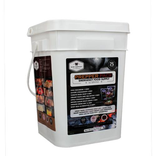 Wise Foods Prepper Pack Emergency Meal Kit Bucket 01-152