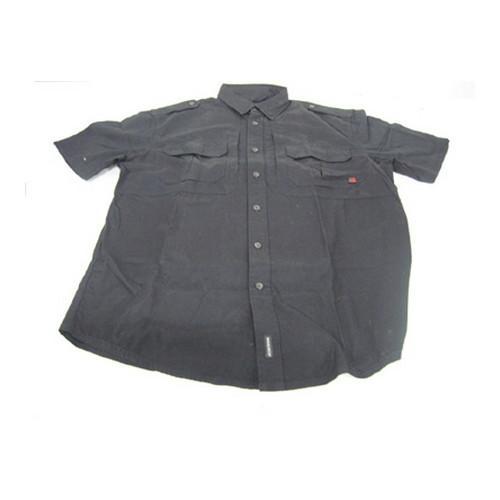Woolrich 44901-BK-M Men's Short Slve Shirt Black Med
