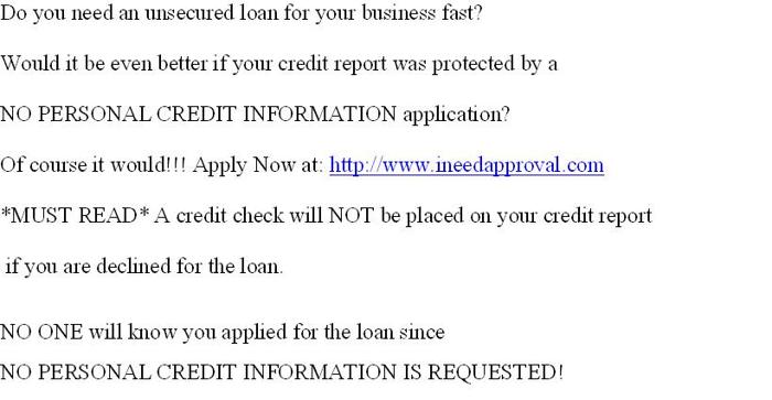 => Would you like a No Personal Guarantee Biz Loan for $10k - $500k? Apply Today!