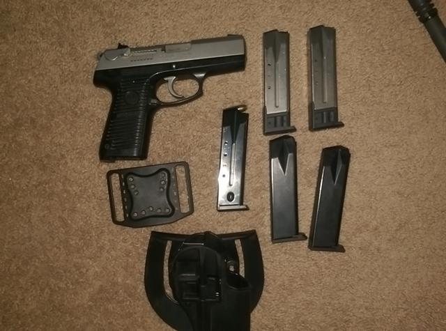 wtt ruger p95dc with gear and Nikon p223 4x12 also body armor