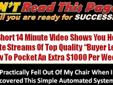 Advanced System
Emails Prospects
And You Earn!
Click the image to get started Another software program for audio content is the Winamp -- a standard Windows MP3 player that is a free download at The player has a great sound, and the volume, bass and