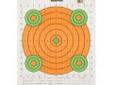 "
Champion Traps and Targets 45796 100 Yd Sight In Lg Orange (12/Pk)
100 yd. Rifle Sight-In (12 pk)
The Scorekeeper Target's bright fluorescent colors make it easier to pick out your mark and know where you hit. A ""built-in"" record-keeping section lets