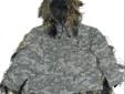 Complete SNIPER Ghillie Jacket and pants!
This is a Light Duty Sniper Jacket and Pants set. Now available in Woodland, Desert, and Mossy. We use a fine polyester mesh for the inside lining. This feels smooth to the skin so you can wear a T-shirt