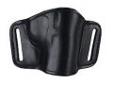 "
Bianchi 19502 105 Minimalist Holster Plain Black, Size 13/15, Right Hand
As its name implies, the #105 is a compact, open-top design that is ideal for daily wear. An elastic strap provides secure retention. The dual belt loops offer stability and pull