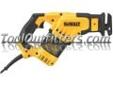 "
Dewalt Tools DWE357 DWTDWE357 10 amp Compact Reciprocating Saw
Features and Benefits:
Innovative compact design at only 14.5" in tool length
Lightweight and balanced at only 6.8 lbs
Key-less reinforced lever-action blade clamp for quick and easy blade