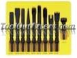 "
Grey Pneumatic CS110 GRECS110 10 Pc. General Service Chisel Set - .401 Shank
Features and Benefits:
Contains the most popular .401 shank chisels to handle a wide variety of job types
All chisels are made from the highest quality steel finished with a