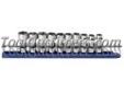 "
KD Tools 80565 KDT80565 10 Piece 3/8"" Drive Metric 6 Point Flex Socket Set
Features and Benefits
Full polish finish
Features a flexible joint for hard to reach fasteners
Entry angle guides fastener for better engagement and productivity
Large hard