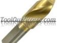 "
Dent Fix DF-1610T DENDF1610T 10mm HSCO Titanium Coated Spot Weld Drill Bit
Features and Benefits:
This bit is our 10.0mm and the largest diameter High Speed Steel Cobalt (HSCO) spot weld bit we offer
The twist is larger than the shank which is 8.0mm and