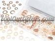 "
WILMAR W5217 WLMW5217 110 Piece Copper Washer Hardware Kit
Features and Benefits
110 piece cooper washer kit
Kit comes in a convenient re-sealable plastic case
Copper washer hardware kit contains 6 popular sizes
Great for ship or home use
This 110 piece