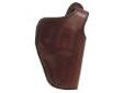 "
Bianchi 12674 111 Cyclone Holster Plain Tan, Size 01, Right Hand
A versatile belt holster design that is hand molded for a custom-like fit. The unique belt loop allows the pistol or revolver to be carried in either a cross draw or strongside carry. It
