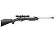 The Crosman Phantom is a powerful rifle with an innovative body style, tailored to the break barrel user. It is the first of a new generation of break barrel designs, featuring sleek, clean and defined lines and an all-weather, synthetic stock and