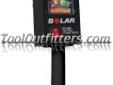 "
SOLAR 1850 SOL1850 125 Amp Fixed Load Battery Tester
Features and Benefits:
For 6 and 12 volt batteries
True 125 amp load
Tests batteries to 1000 Cold Cranking Amps
Easy-to-read color coded scale
Ergonomic design
Delivers a true 125 amp load and is