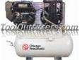 "
Chicago Pneumatic 8090250608 CPTRCP-1230G 12.75 HP 2 Stage Gas Driven Horizontal Reciprocating Compressor
Features and Benefits:
Solid cast iron cylinder, 30 gallon ASME/CRN tank and safety valves
Kohler Engine, gas driven
12 volt electric and recoil