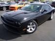 There is no better time to buy than now! This BRAND NEW! 2012 Dodge Challenger was originally priced at $24,549 and now has $3,458 cut off the price! It really cannot get any better than this! Enjoy many features including things like a radio data system,