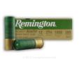 Remington's latest advancement in shotgun slug technology is their AccuTip Bonded Sabot Slug that features a Power Port Tip. This slug is designed for rifled shotgun barrels only and provides a deadly accurate result, perfect for deer hunting. This design