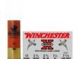 "
Winchester Ammo X127 12 Gauge 12 Gauge, 2 3/4"", 1 1/4oz 7 1/2 Shot, (Per 25)
For those hunters with their hearts set on larger upland birds, you can't go wrong with Winchester's Super-X High Brass Game Loads. The high brass construction, combined with