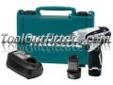 "
Makita WT01W MAKWT01W 12V Max Lithium Ion 3/8"" Drive Impact Wrench Kit
Features and Benefits:
Makita built motor produces 74 ft lbs of torque
Variable speed 0 - 2400 rpm
0 - 3200 Impacts per minute
Lightweight at only 2.2 lbs with battery
Built in LED