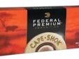 PremiumÂ® Cape Shok Those who hunt dangerous game know how important it is to carry the abosloute best ammunition for the job. Thats why safari and dangerous game hunters choose Federalâs Premium Cape Shok. Made with the finest bullets. Each cartridge is