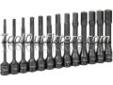 "
Grey Pneumatic 1363MH GRE1363MH 13 Piece 1/2"" Drive 6"" Length Metric Hex Driver Socket Set
Includes:
6mm 29066M
7mm 29076M
8mm 29086M
10mm 29106M
11mm 29116M
12mm 29126M
13mm 29136M
14mm 29146M
15mm 29156M
16mm 29166M
17mm 29176M
18mm 29186M
19mm