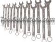 "
K Tool International KTI-41800 KTI41800 13 Piece High Polish Metric Combination Wrench Set
Features and Benefits:
High polish, smooth-finish, heat-treated chrome vanadium steel
Tools are longer than standard combination wrenches to enable access to hard