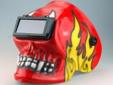 Contact the seller
Brand New Red Skull Solar Powered Darkening Welding Helmet ORDER ONLINE NOW OR CALL 1-866-606-3991 Specifications Light state: DIN2.5 Dark states: DIN10 Switching time: 1/5,000S at room temperature Battery: Rechargeable Lithium Battery