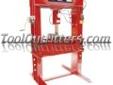 Sunex 52150 SUN52150 150 Ton Capacity Air/Hydraulic Shop Press
Features and Benefits:
US built welded press frame to prevent excessive flexing under maximum load
Reinforced head bolster for added strength
1/3 Hp Haskel air motor for dependable service
4"