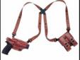 Quite possibly the most imitated shoulder system in the world Has become the favorite of professionals worldwide Worn by Don Johnson on the television series Miami Vice Key component is the patented spider harness All 4 points of the spider harness are