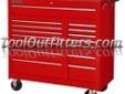 International Tool Box CFB-4215RD ITBB854 15 Drawer Mobile Work Cabinet
Features and Benefits:
Heavy duty double wall construction for added strength
Full extension drawers with smooth action compound drawer slides
High gloss powder coat scratch resistant
