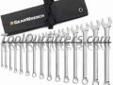 "
KD Tools 81918 KDT81918 15 Pc. Long Pattern Combination Non-Ratcheting Wrench Set SAE
81652 5/16"" Long Pattern Combination Wrench
81654 3/8"" Long Pattern Combination Wrench
81655 7/16"" Long Pattern Combination Wrench
81656 1/2"" Long Pattern
