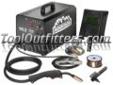 "
Mountain MTN-MG162 MTNMIG6160 160-Amp Commercial Portable (230-Volt) MIG Welder
Features and Benefits:
Gas (MIG) and no gas (flux cored) capable with 4 step output power
Welds from 24 gauge to 1/4"" MIG and to 5/16"" flux-cored wire .023"" - .035""