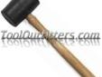KD Tools 82259 KDT82259 16 oz. Rubber Mallet - Wood Hickory Handle
Price: $15.85
Source: http://www.tooloutfitters.com/16-oz.-rubber-mallet-wood-hickory-handle.html