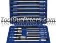 Hanson 3057016 HAN3057016 16 Piece Quick Change Fastener Bit Set
Features and Benefits:
All IRWIN fastener drive bits are manufactured from industrial grade tool steel and tested to meet the highest standards for hardness and torque.
Includes (1) each