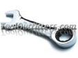 KD Tools EHT9517 KDT9517 17mm Stubby Combination Ratcheting GearWrench
Features and Benefits:
The Stubby version of our popular combination wrenches
Enhanced open end design with Surface Drive Plus Technology that prevents fastener rounding
Size stamped