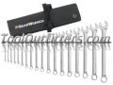 "
KD Tools 81917 KDT81917 18 Piece SAE Long Pattern Combination Non-Ratcheting Wrench Set
Features and Benefits:
Long pattern length for greater access
Surface Drive Plusâ¢ technology provides stronger grip on fasteners, reduces fastener rounding and