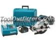 "
Makita BSS610 MAKBSS610 18 Volt LXT Lithium-Ion Cordless 6-1/2"" Circular Saw Kit
Features and Benefits:
Makita-built motor delivers 3,700 RPM for faster cutting and ripping through wood
Compact, ergonomic design at only 7.1 lbs. for reduced operator